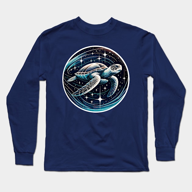 Space turtle Long Sleeve T-Shirt by Art_Boys